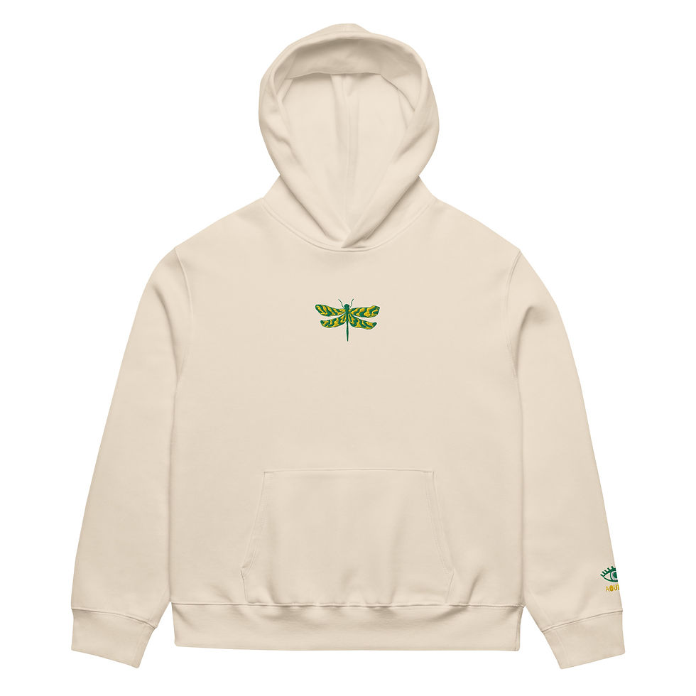 Thumbnail: Oversized heavyweight DRAGONFLY hoodie