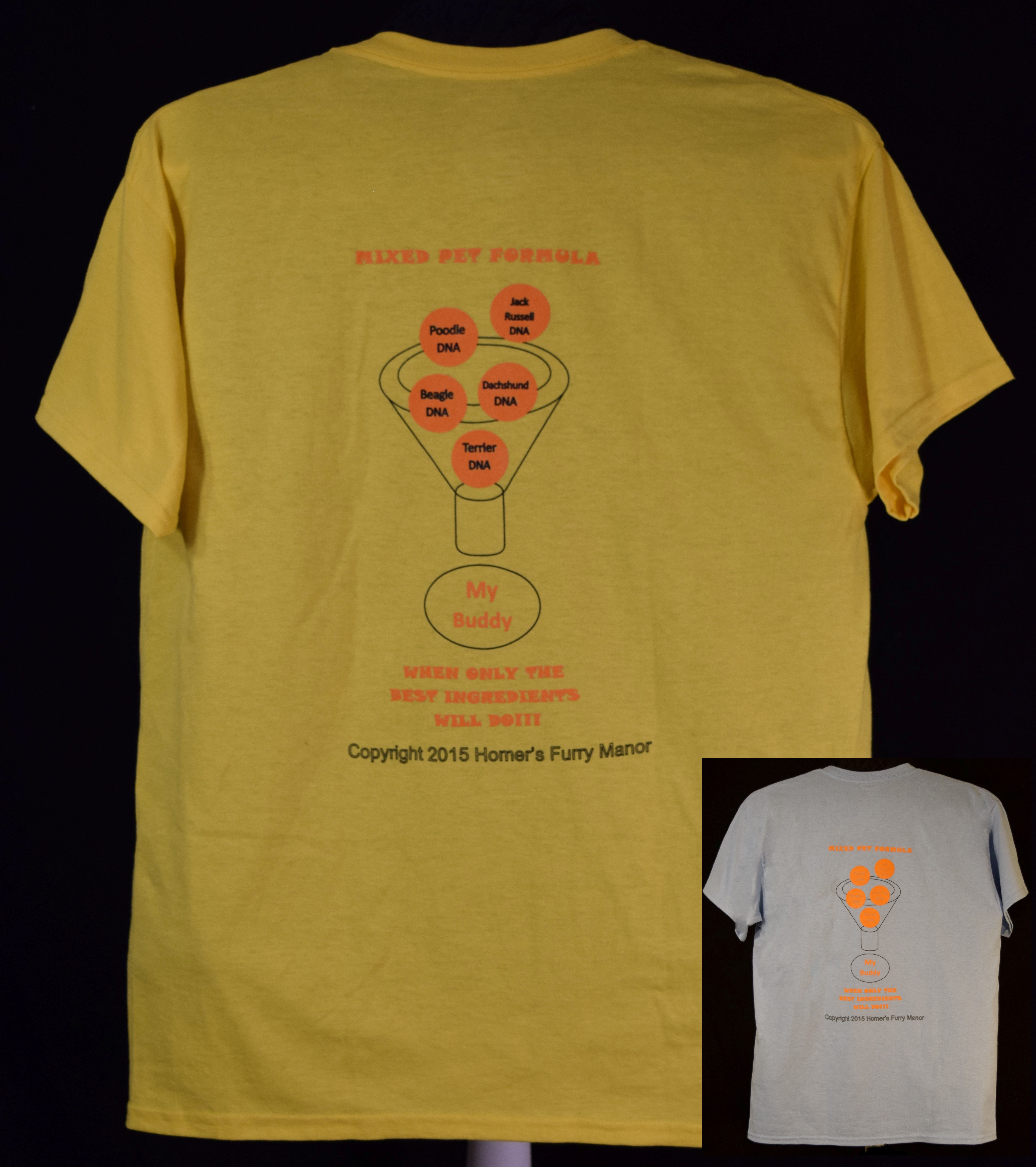 T-shirt - Adoption of a Small Dog