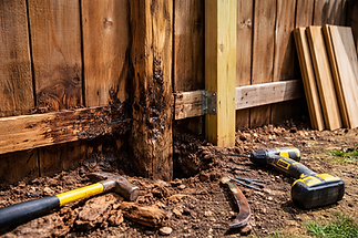 Fence repair in progress.png