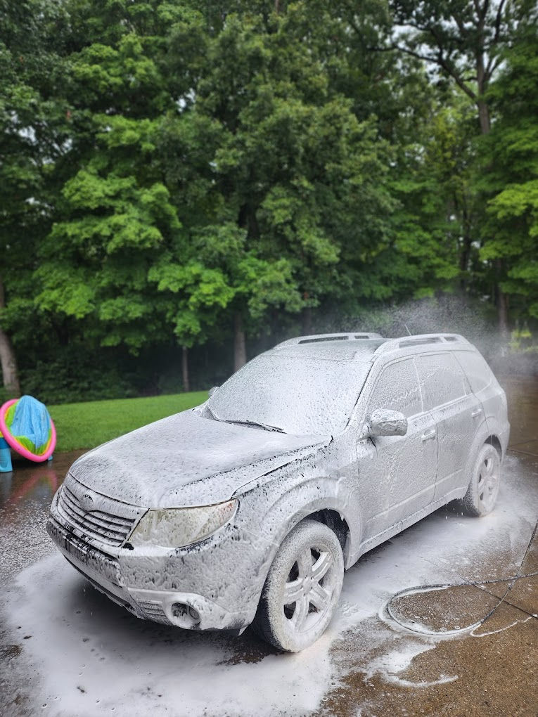 Subaru Foam Cannon Bath