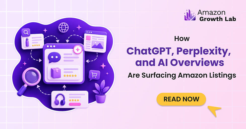 Illustration of AI chat tools discovering products across the open web