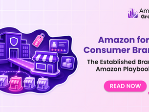 Illustration of an established consumer brand managing Amazon as a controlled retail channel