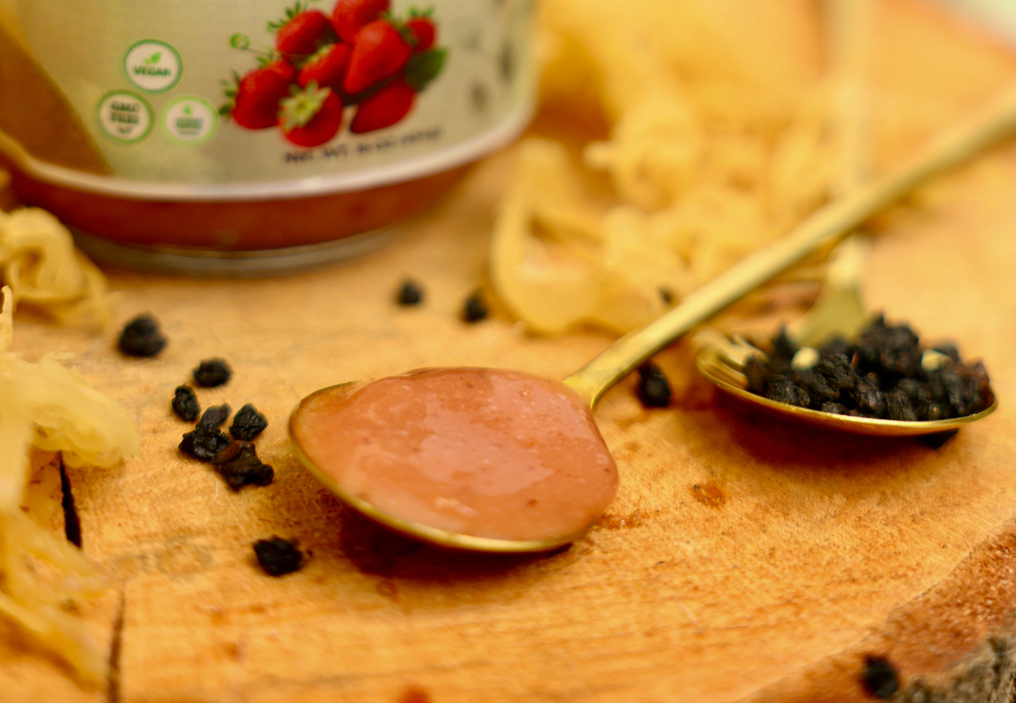 The Heart Beat Strawberry Sea Moss