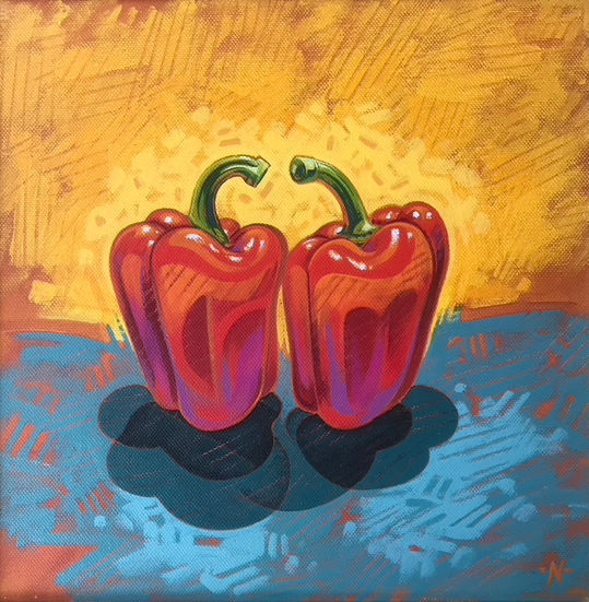 ' Two Red Peppers'