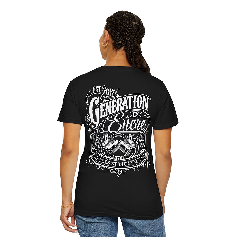 Miniature : T-shirt Génération d’Encre – Confort et Style Intemporel