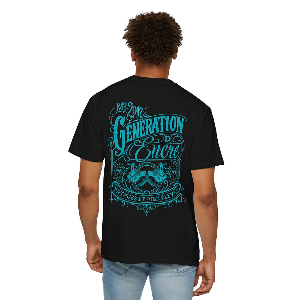 Miniature : T-shirt Génération d’Encre – Confort et Style Intemporel