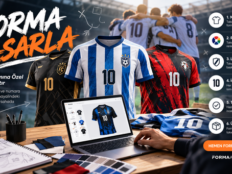 Forma Tasarla: Kendi Takımına Özel Futbol ve Halı Saha Forması Tasarlama Rehberi