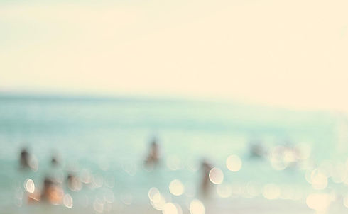 Blurred Beach image with view of horizon