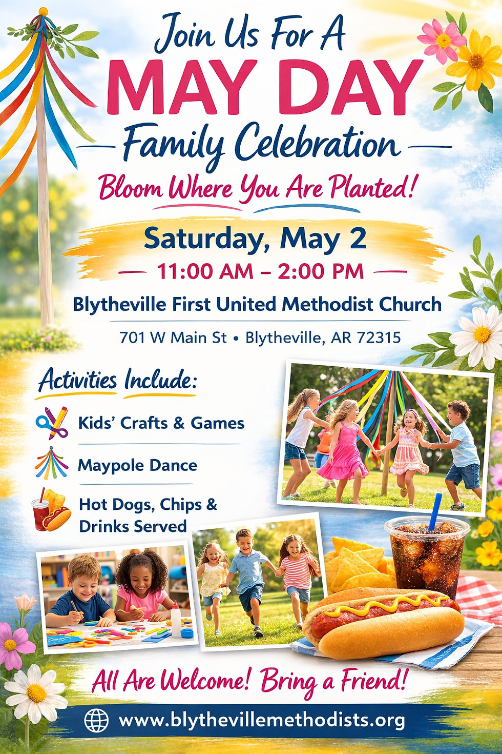 Celebrate Spring with Us at Our May Day Family Celebration!