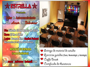 1º Taller de Autoconocimiento de "Por Amor Al Universo"