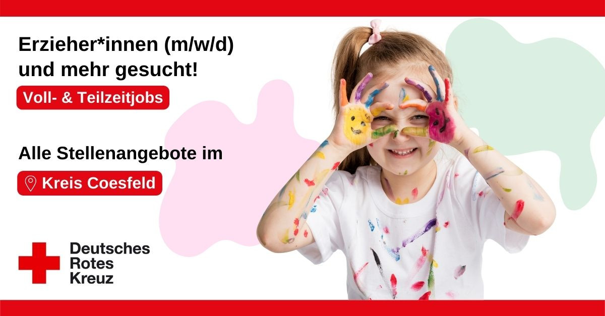 Stellenangebote DRK KITA Kreis Coesfeld