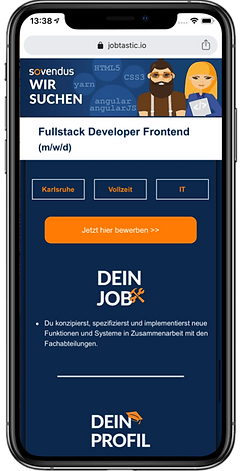 Job-Landingpage