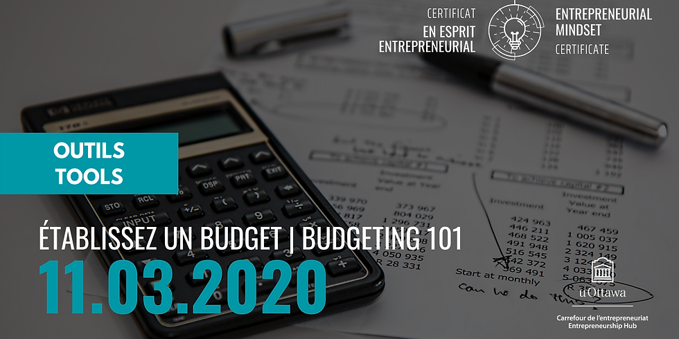 EMC: Budgeting 101 | CEE: Établissez un budget