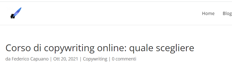 corso di copywriting fenice academy