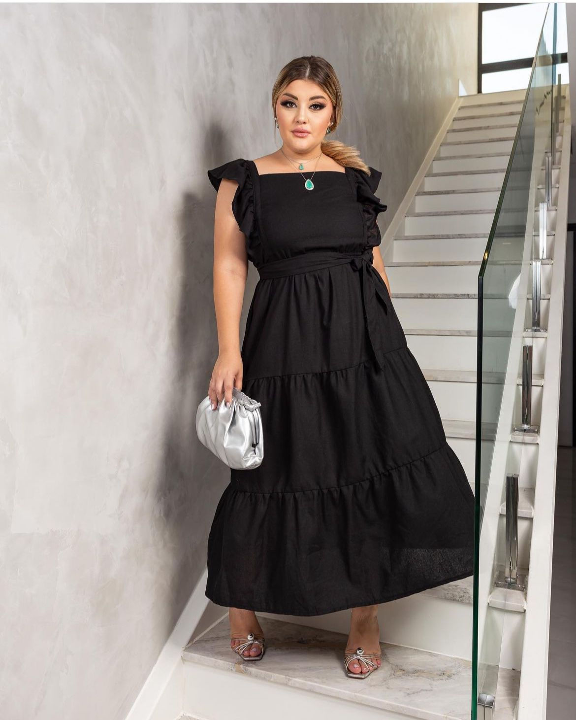 Vestido Midi Linho