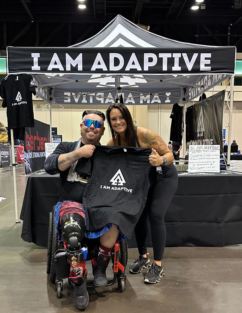 Thumbnail: I AM ADAPTIVE Tee