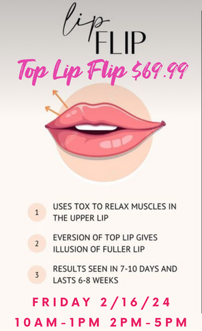 Botox Top Lip Flip Offer