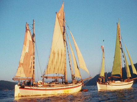 Ut i det blå for 39 år siden