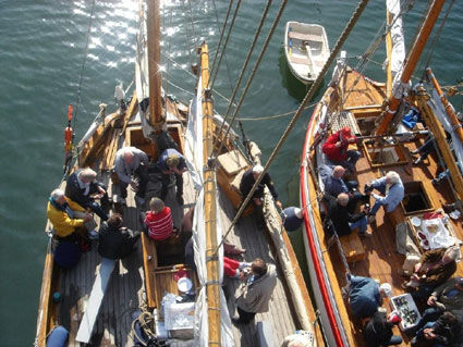 En minneverdig seilas i nåtid og fortid