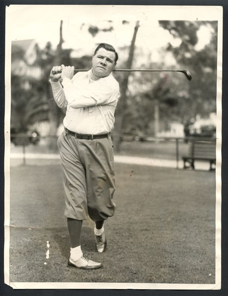 Babe Ruth The Golfer