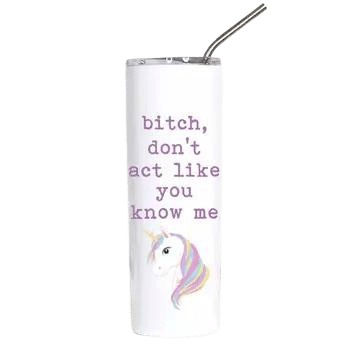 Unicorn Tall Travel Cup