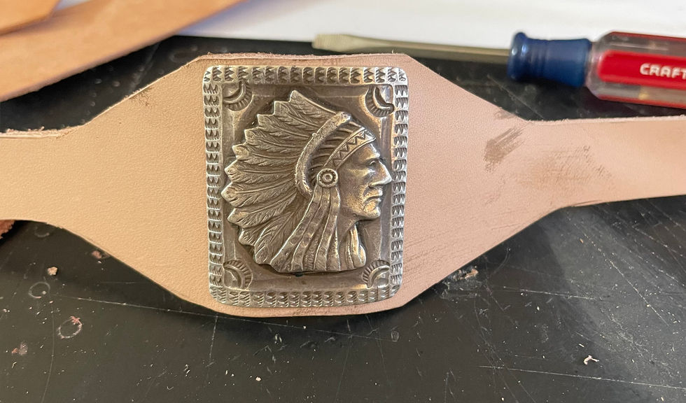Aligning Indian Head to new bracelt