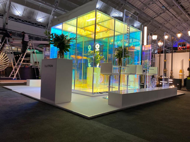 Lutron exhibition stand