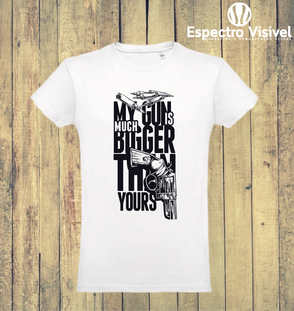 T-shirt Personalizada My Gun