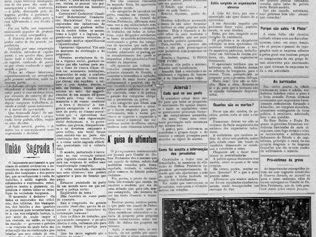 O elo entre a Revolução Russa e a Greve Geral de 1917 em São Paulo