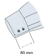 Maßhemd Manschette rund 2 Knopf ICON