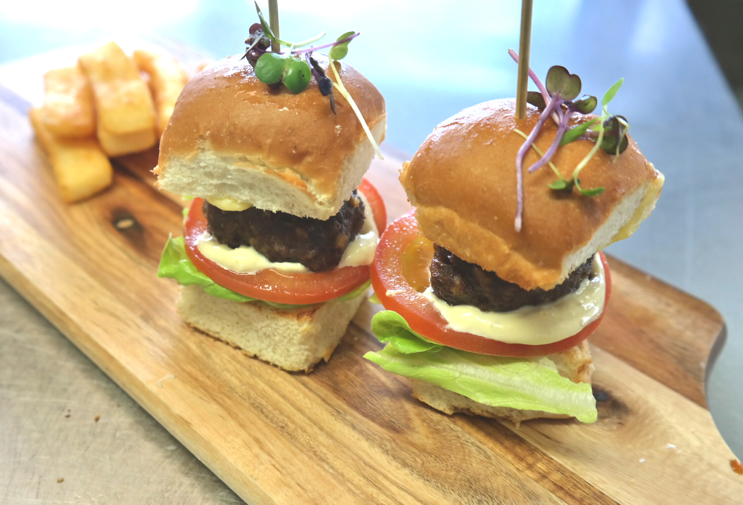 Arranged Food and Objects