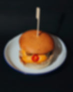 Beef chili cheese burger