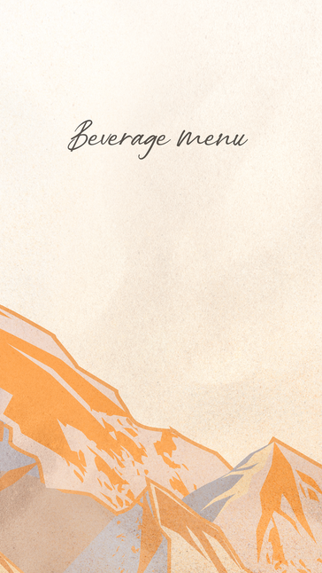 Beverage Menu