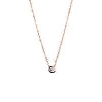 Illumi Choker - Rosaguld og sølv