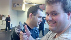 Shane and Tim-Filipino arts camp