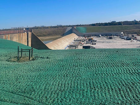 Project: Adding Hydroseed to Lewisville Dam