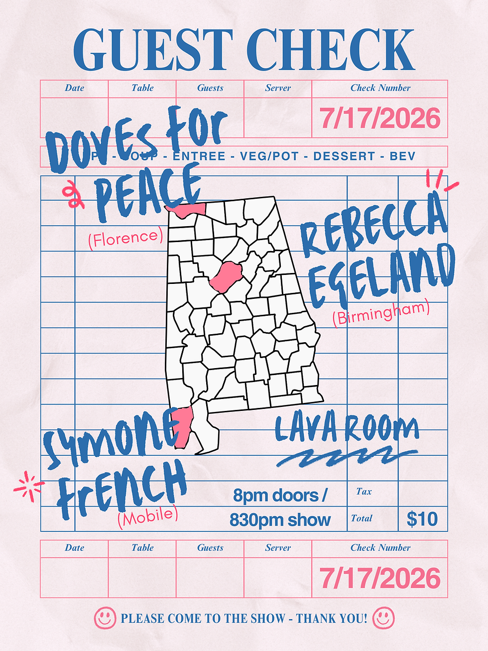 Symone French, Rebecca Egeland and Doves for Peace LIVE at Lava Room