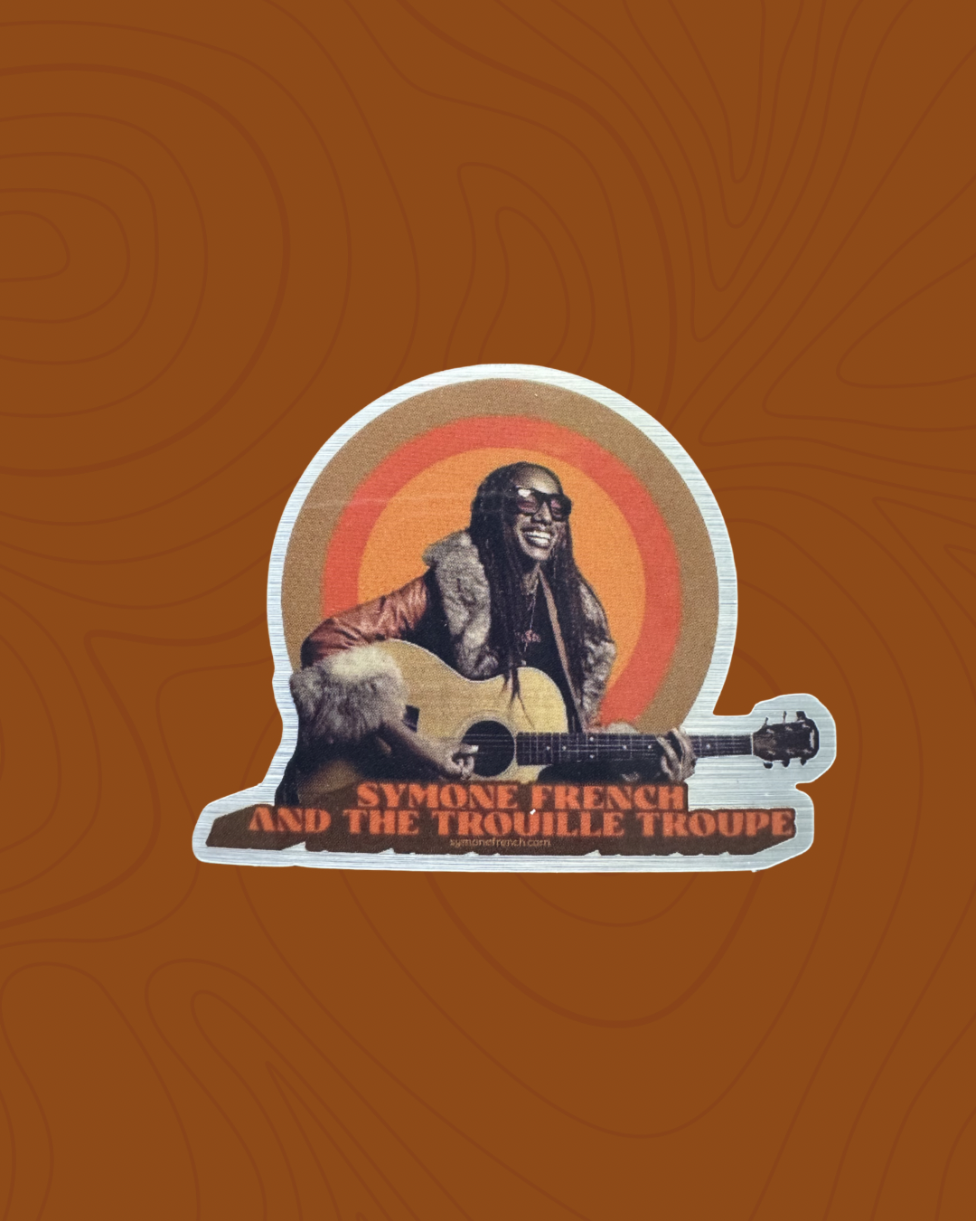 SFTT Brushed Aluminum Worth The Wait Sticker