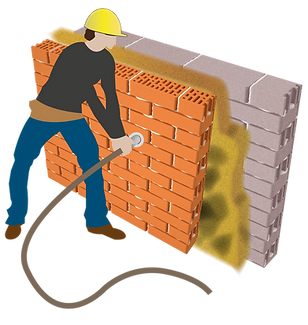 cavity wall extraction