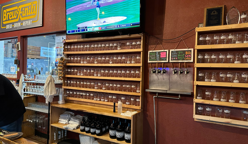 Crusin' For Booze- Wisconsin Beer Wine Distillery Blogger- Brewfinity- In door spaces