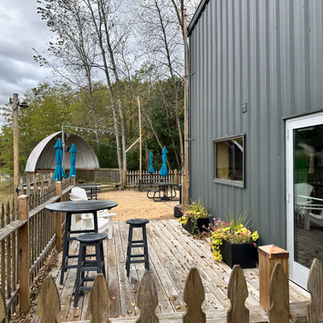 Crusin' For Booze- Wisconsin Beer Wine Distillery Blogger- Bevy Brewery and Winery- Patio