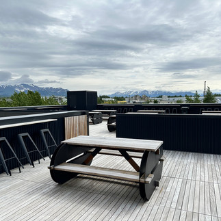 Crusin' For Booze- Wisconsin Beer Wine Distillery Blogger- Anchorage Brewing Co- Rooftop