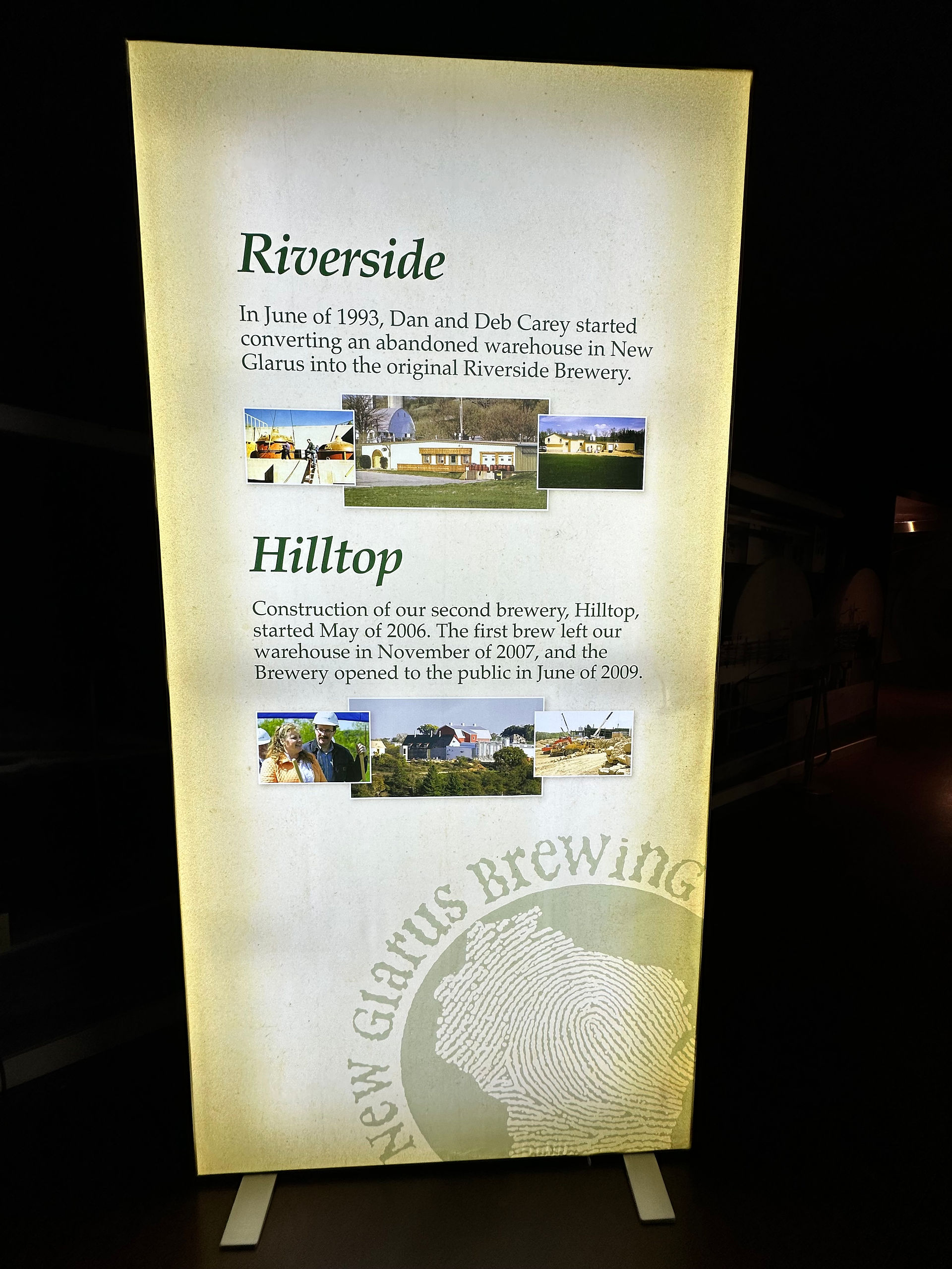 Crusin' For Booze- Wisconsin Beer Wine Distillery Blogger- New Glaurs Brewing- History Tour