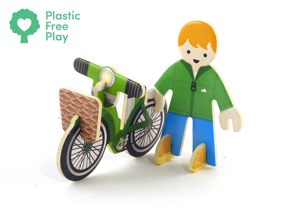 Thumbnail: Play Press House Eco Friendly Toy Playset
