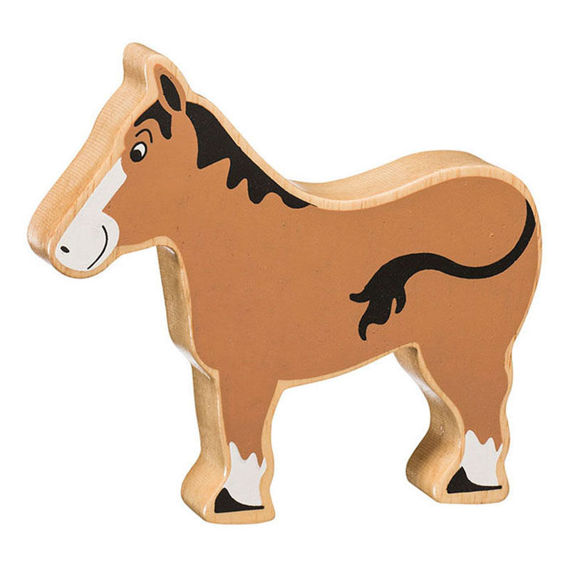 Lanka Kade Natural Painted Brown Horse