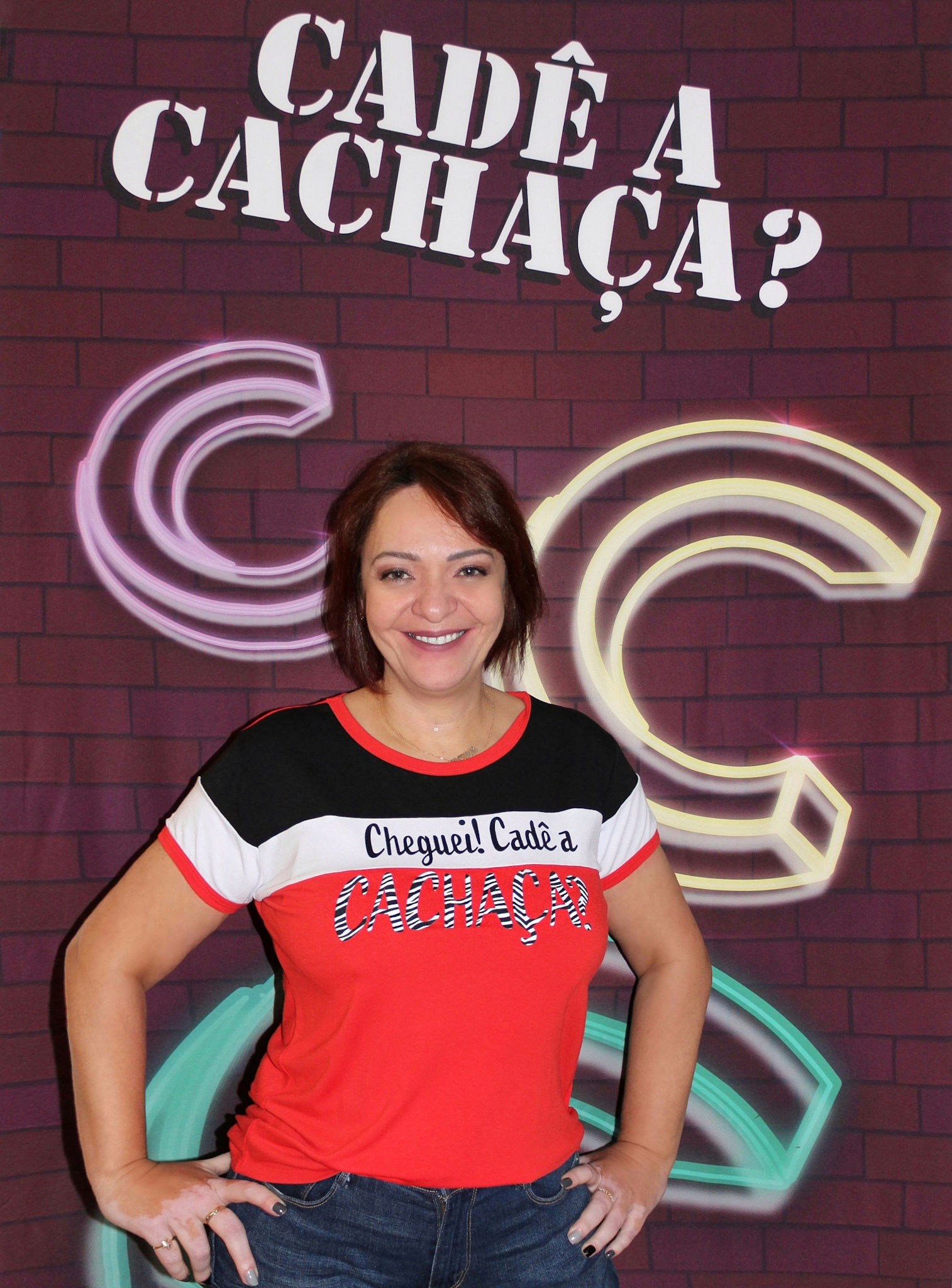 Camiseta Decote Redondo Listras