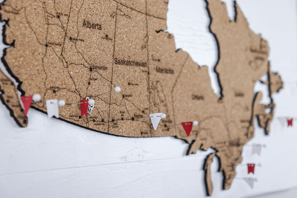 How to choose a Christmas gift for a traveler - real product photo from Wanderlust Creatures