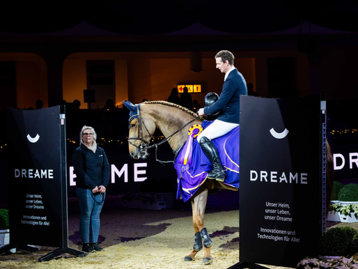 Dreame beim Reitturnier in Frankfurt