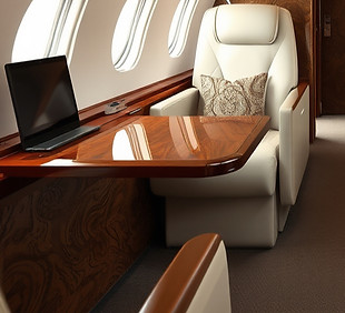 BURL WOOD WOOD VENEER LUXURY INSIDE AN AIRCRAFT .jpg