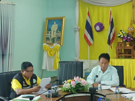 ประชุมคณะกรรมการบริหารกองทุนหลักประกันสุขภาพเทศบาลตำบลบ้านสาง ครั้งที่ 3/2567